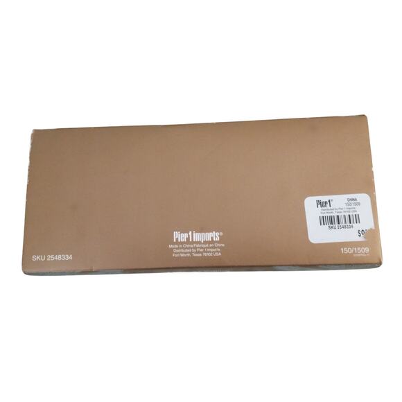 Pier 1 Imports Glass Angel Ornaments Set of 4 Gold Color - Picture 4 of 5